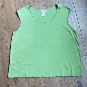 Coldwater Creek Cap Sleeve Sweater 2X